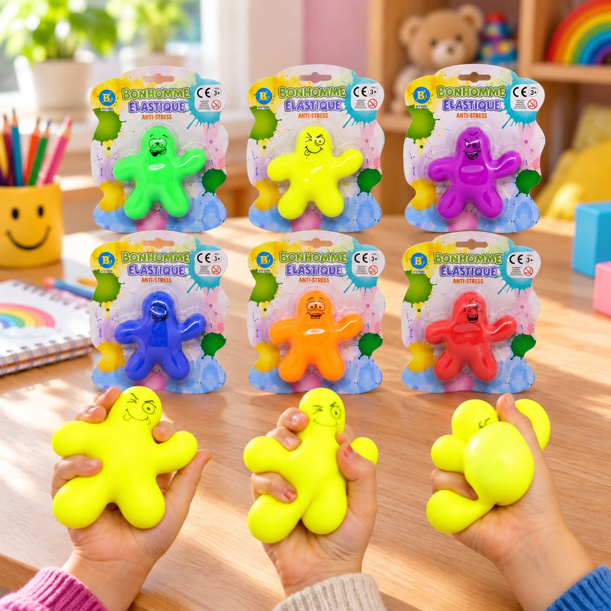 Stretchy Anti-Stress Figure Fidget Toy 12 cm - lifestyle photo