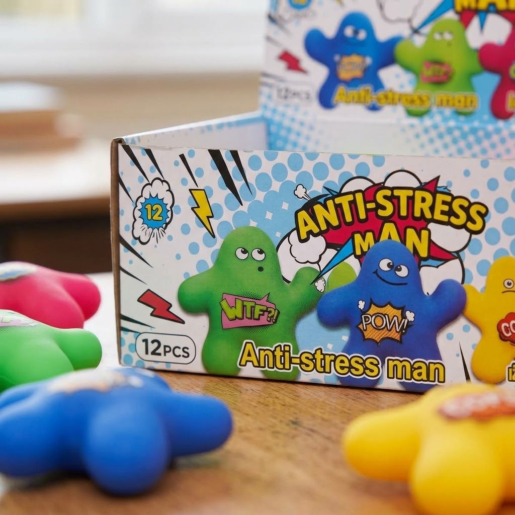 Squishy Anti-Stress Figure Fidget Toy 10 cm - close-up