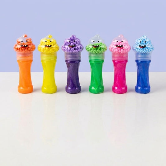 Poop Slime with Beads Funny Slime Putty - studio photo