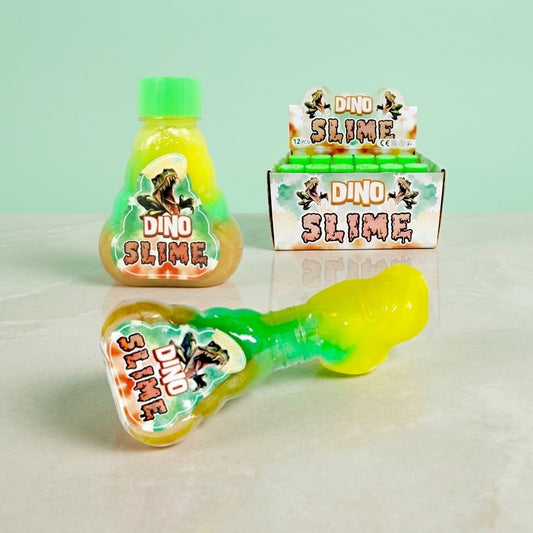 Dinosaur Slime Putty Large 170 g Pot - studio photo