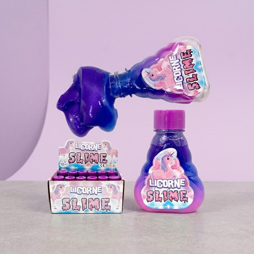 Unicorn Slime Putty Large 170 g Pot - studio photo