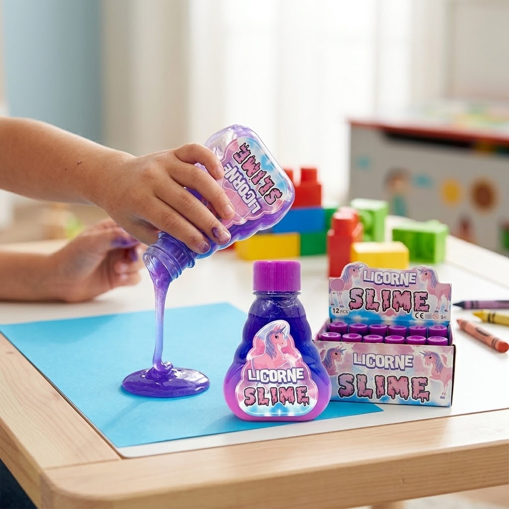 Unicorn Slime Putty Large 170 g Pot - lifestyle photo