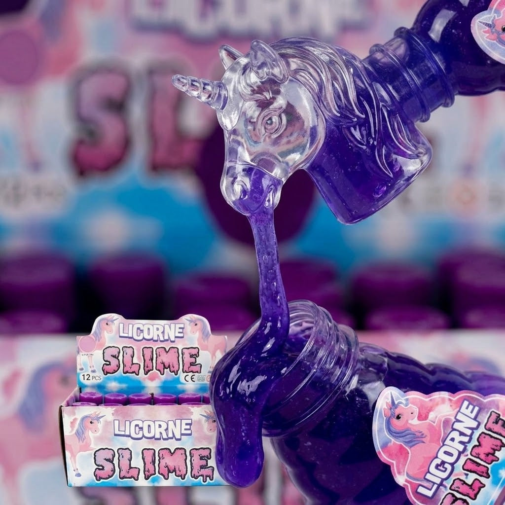 Unicorn Slime Putty Large 170 g Pot - close-up
