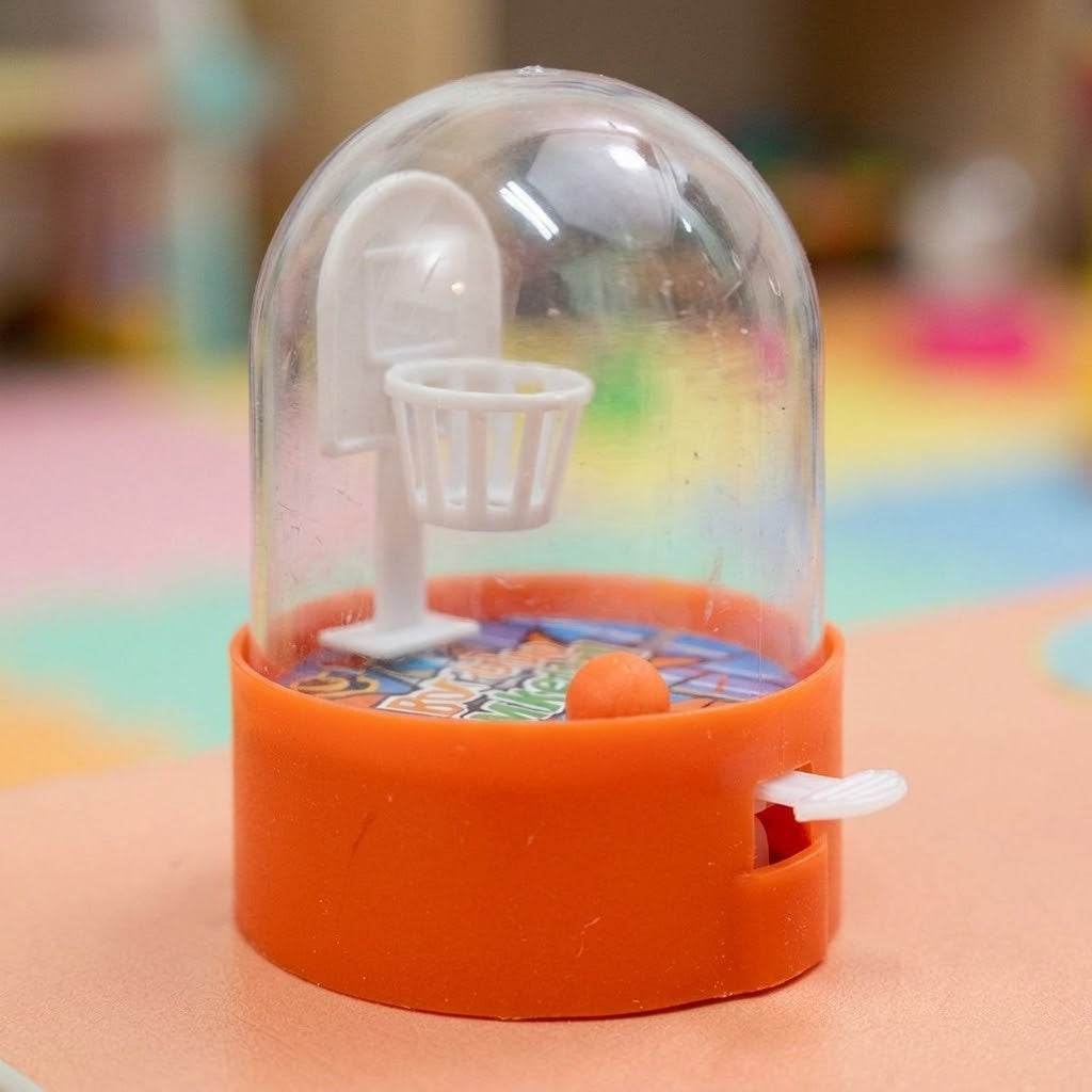 Basketball Dome Skill Game Handheld Mini Hoop - close-up