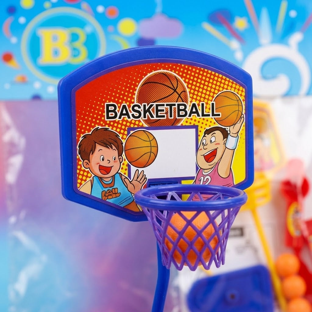 Build Your Own Mini Basketball Game with Ball 14 x 16 cm - close-up