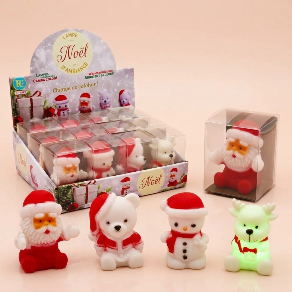 Christmas Figure Night Light Light-Up Mood Lamp 8 cm - studio photo