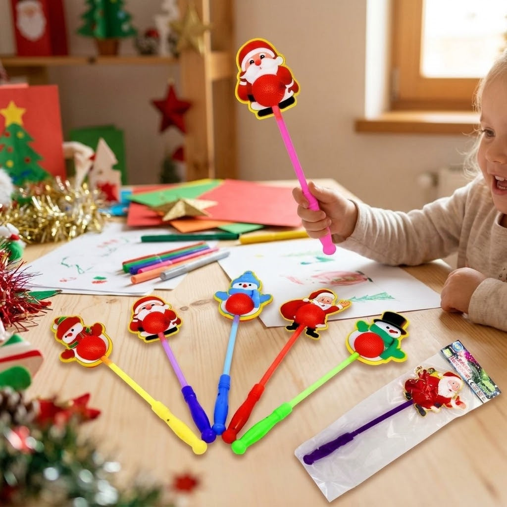 Christmas Light-Up Wand Flashing Toy 38 cm - lifestyle photo