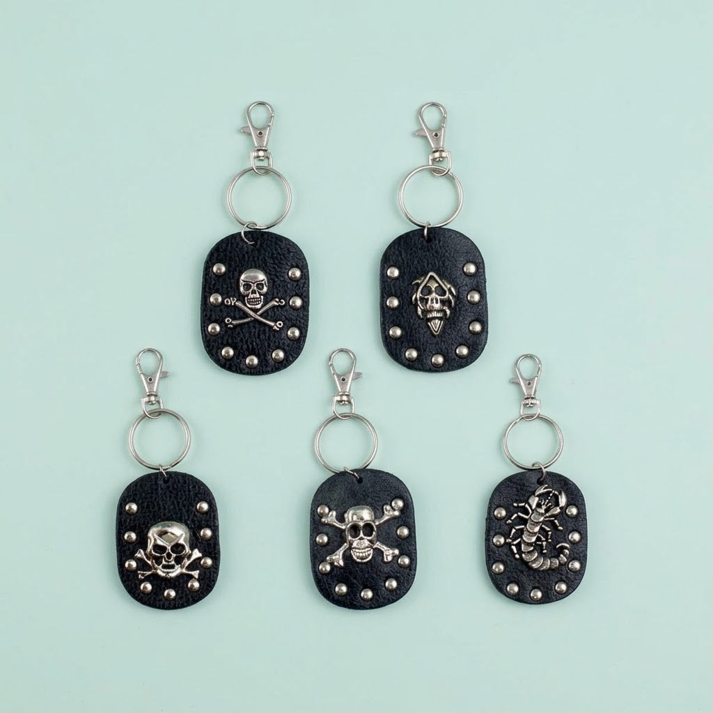 Pirate Keychain Party Favour for Kids - studio photo