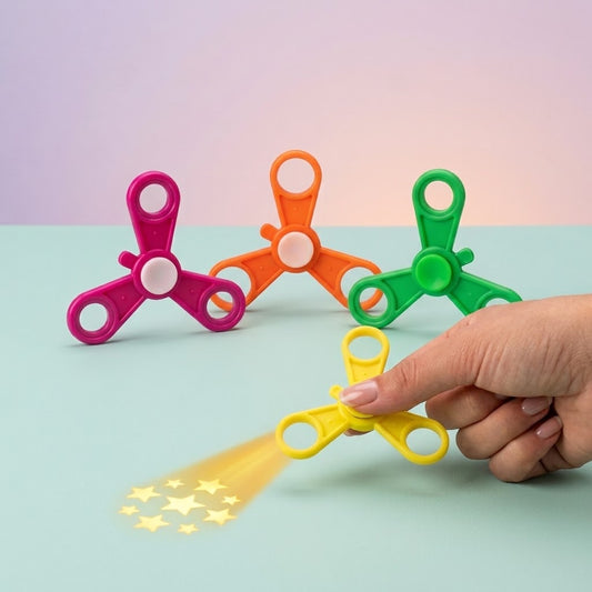 Fidget Spinner Hand Spinner Sensory Toy 7 cm - studio photo