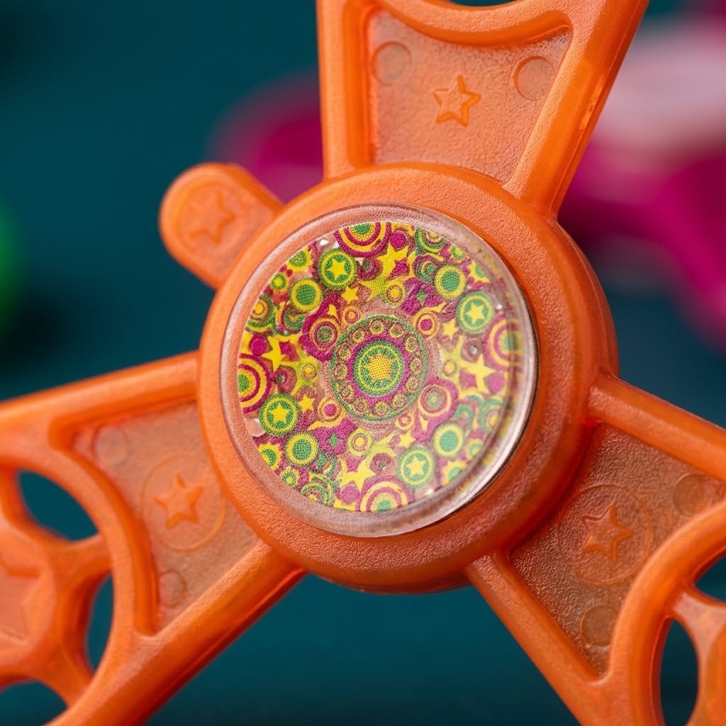 Fidget Spinner Hand Spinner Sensory Toy 7 cm - close-up