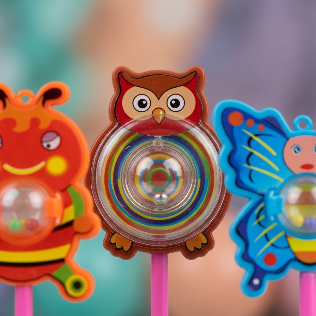 Animal Figure Marble Launcher Mini Shooter Toy - close-up