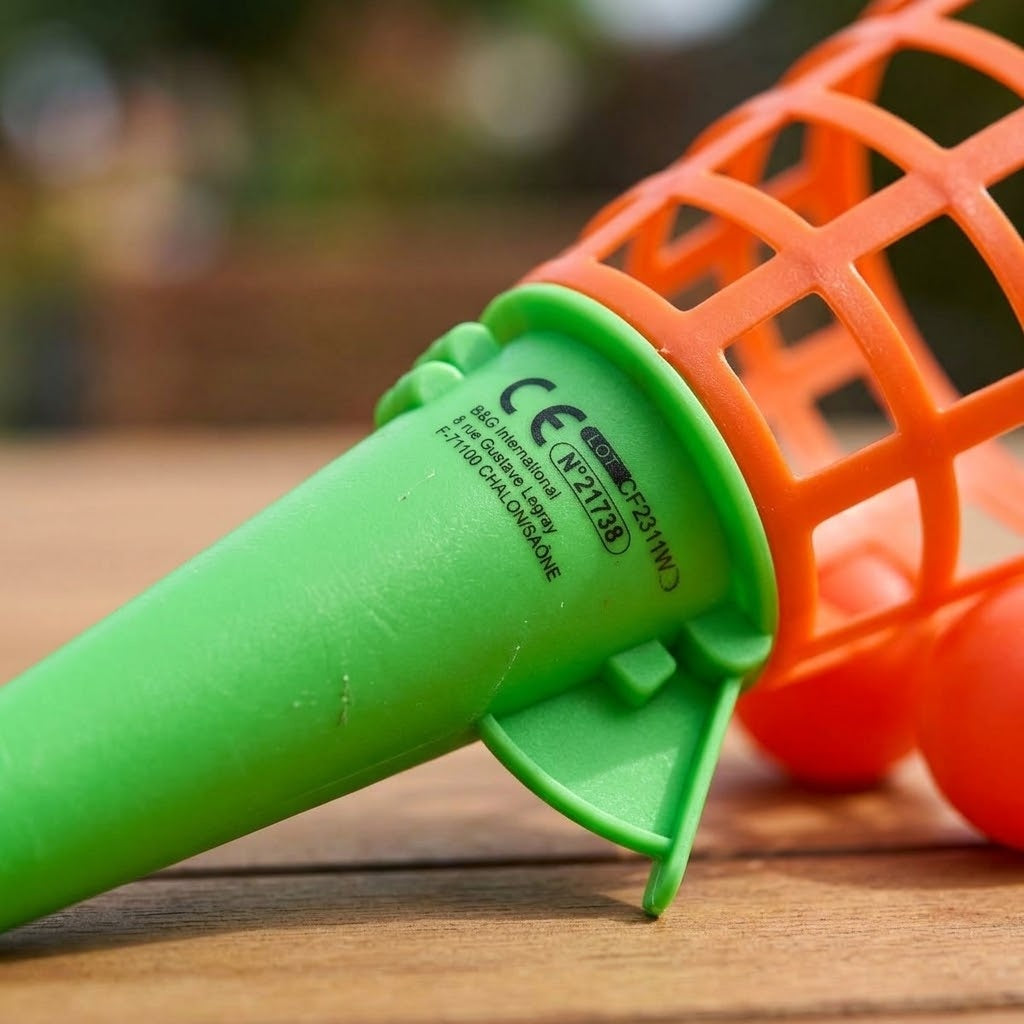 Basketball Hoop Launcher Toy with Ball 18 cm - close-up
