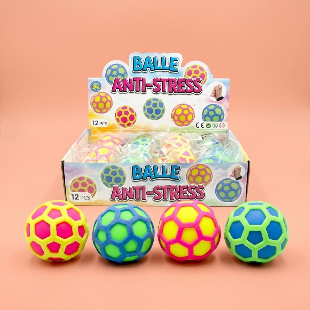 Meteorite Squishy Stress Ball Squeeze Ball 6.5 cm - studio photo