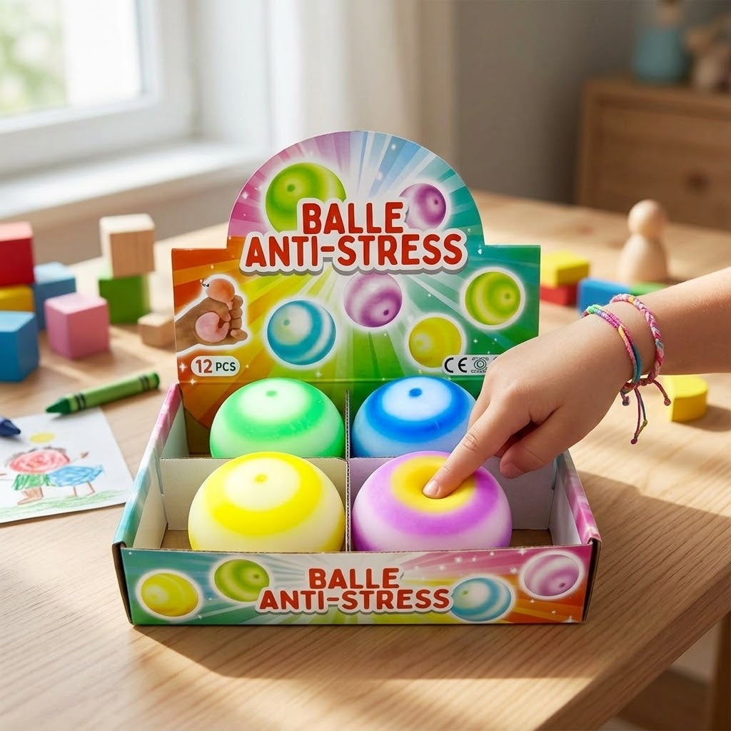 PVA Squishy Stress Ball Squeeze Ball 6 cm - lifestyle photo