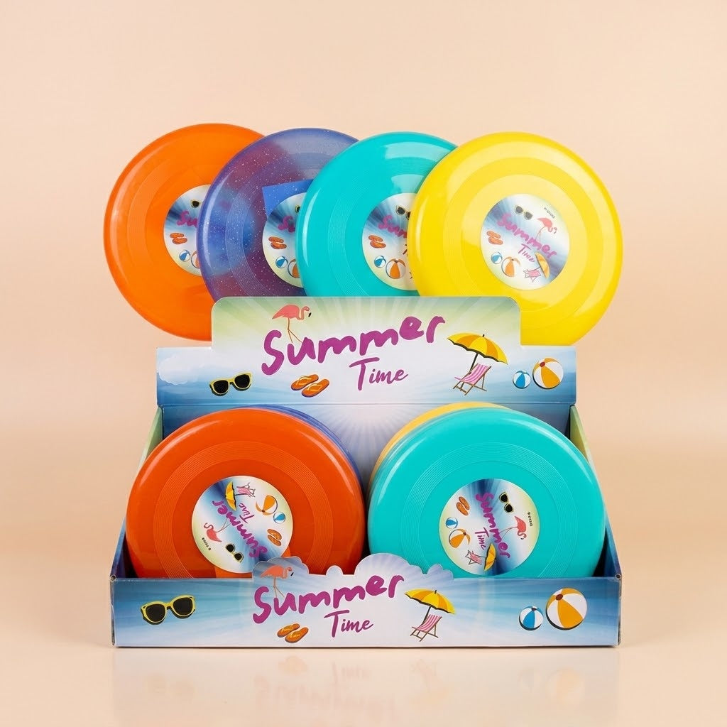 Flying Disc Outdoor Throwing Toy 22.5 cm - studio photo