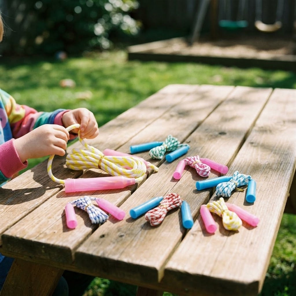 Skipping Rope 2.10 m Kids Jump Rope - lifestyle photo