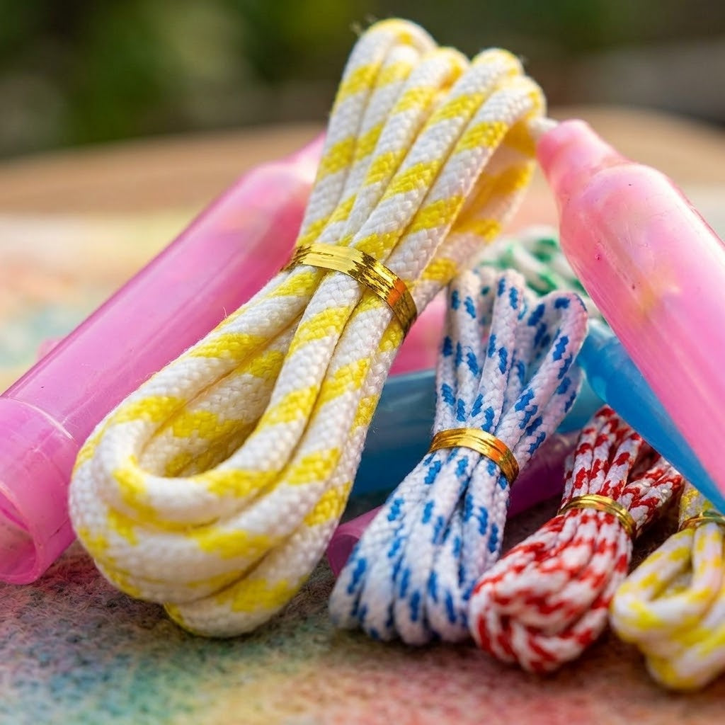 Skipping Rope 2.10 m Kids Jump Rope - close-up