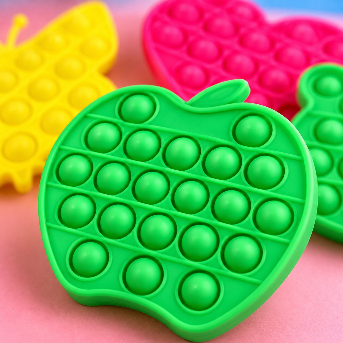 Pop It Push Bubble Fidget Sensory Toy - close-up