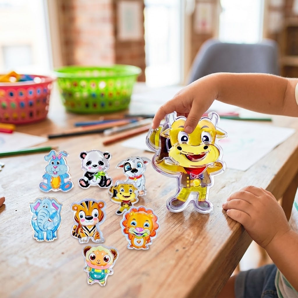 Cartoon Animal Maze Puzzle Game Ball Labyrinth - lifestyle photo
