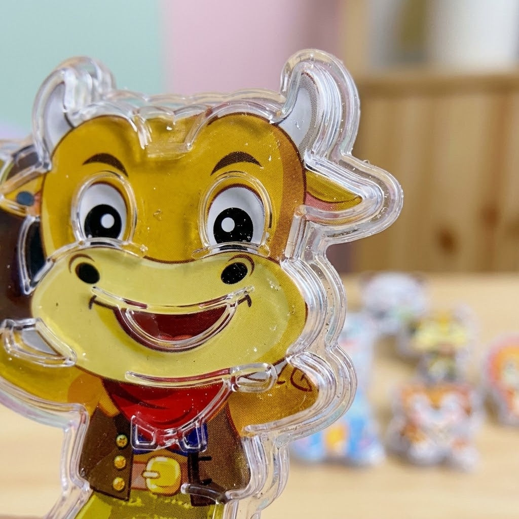 Cartoon Animal Maze Puzzle Game Ball Labyrinth - close-up