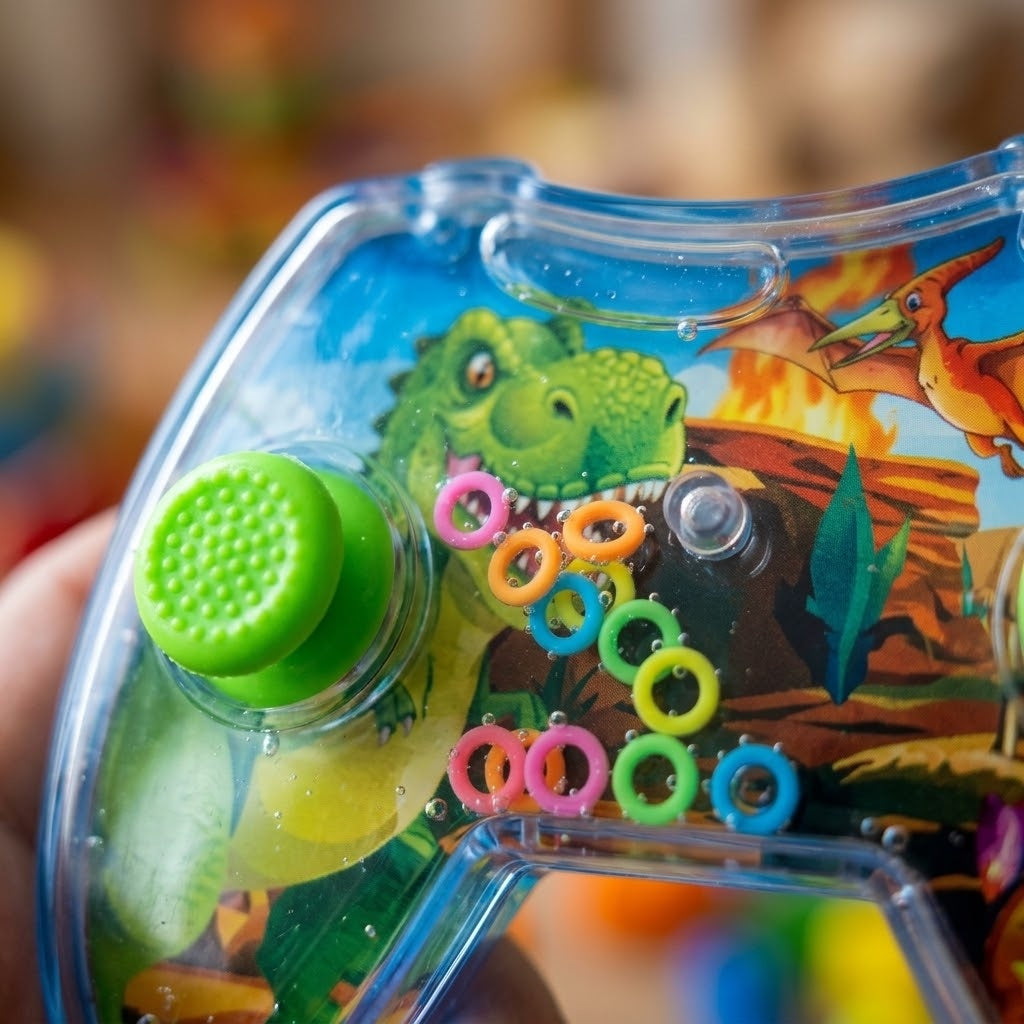 Dinosaur Water Ring Game Controller Shape - close-up