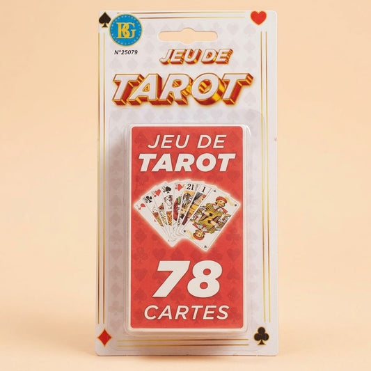 Tarot Card Game 78 Cards Laminated Deck - studio photo