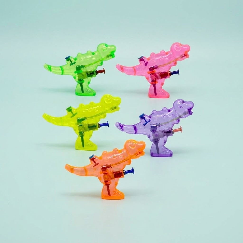 Dinosaur Water Gun 12.5 cm Dino Water Pistol - studio photo