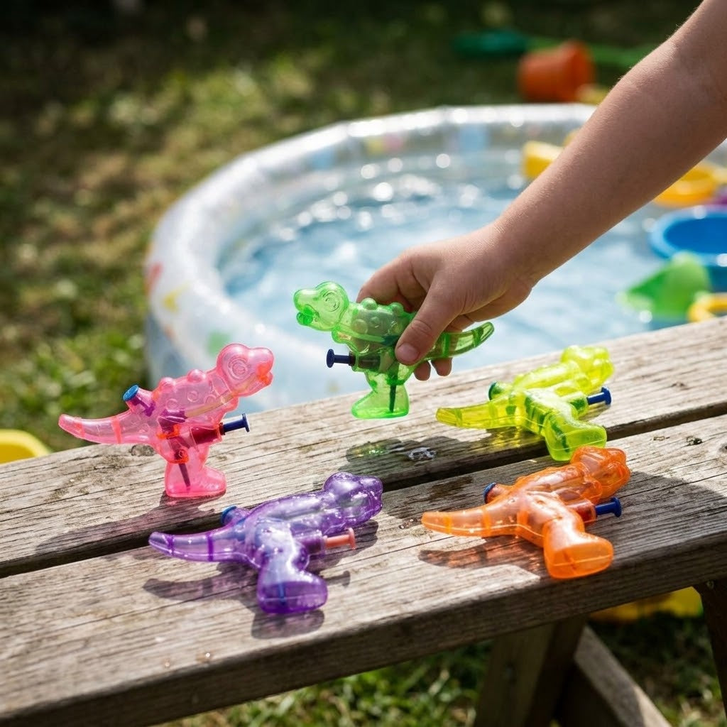 Dinosaur Water Gun 12.5 cm Dino Water Pistol - lifestyle photo