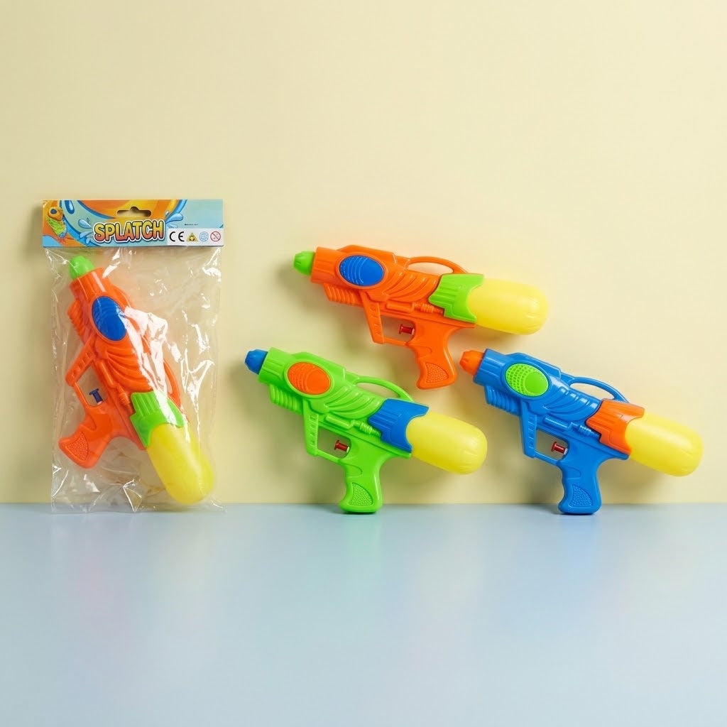 Water Gun 28 cm Summer Water Pistol Blaster - studio photo