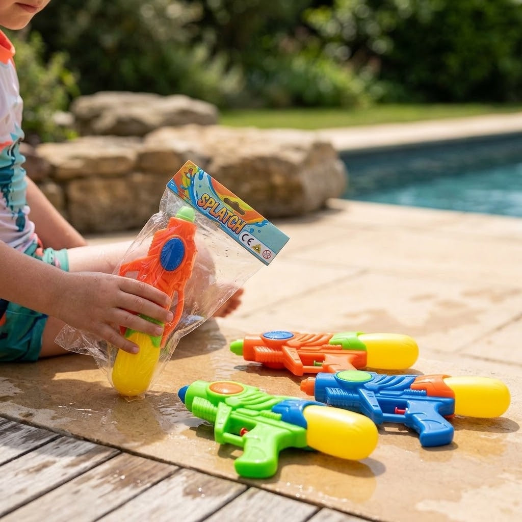 Water Gun 28 cm Summer Water Pistol Blaster - lifestyle photo