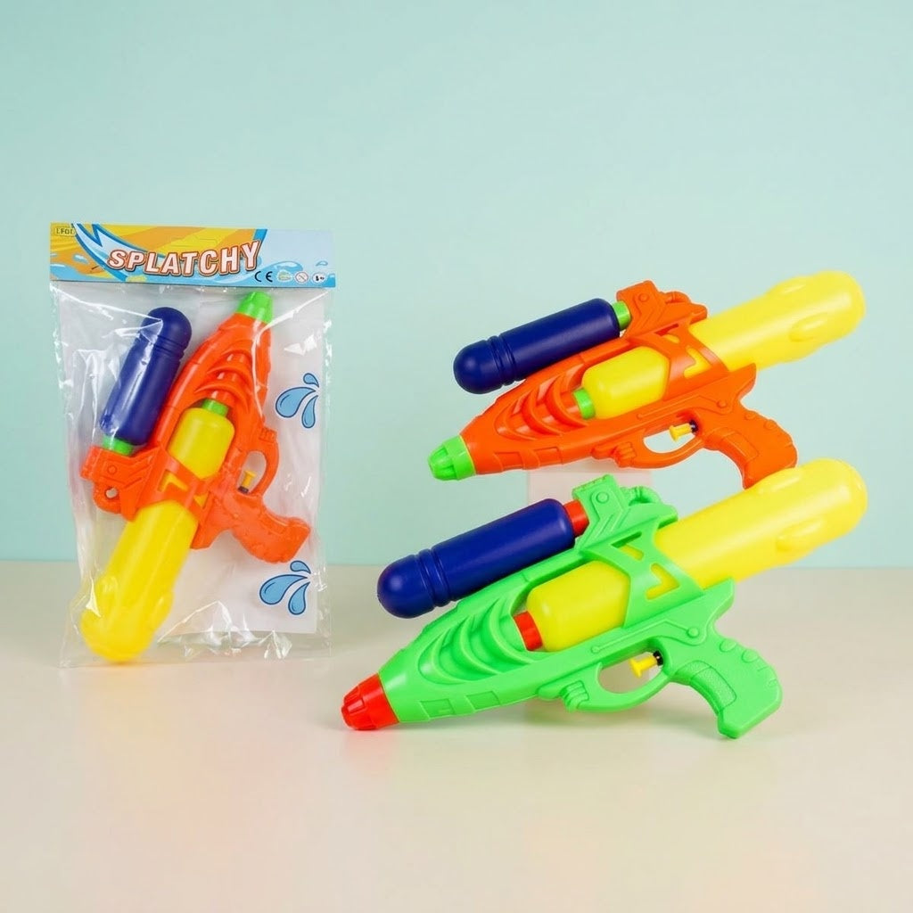 Double Tank Water Gun 34 cm Large Water Blaster - studio photo