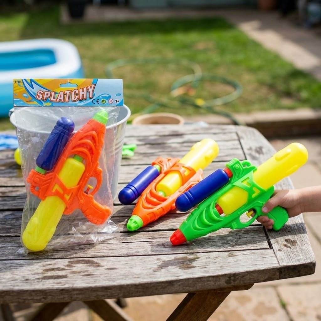 Double Tank Water Gun 34 cm Large Water Blaster - lifestyle photo