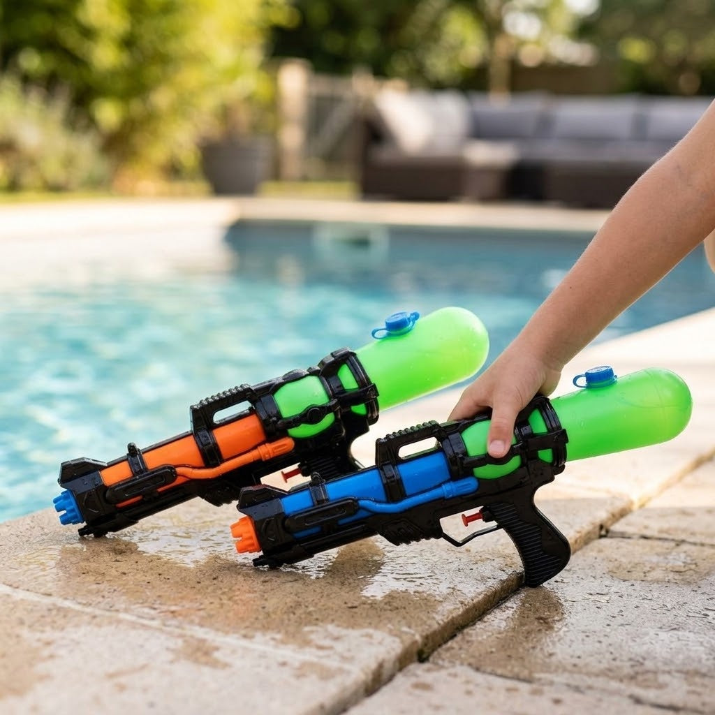 Space Water Gun Blaster Water Pistol 38 cm - lifestyle photo