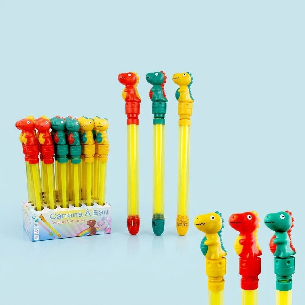 Dinosaur Water Cannon Pump Water Gun 37 cm - studio photo