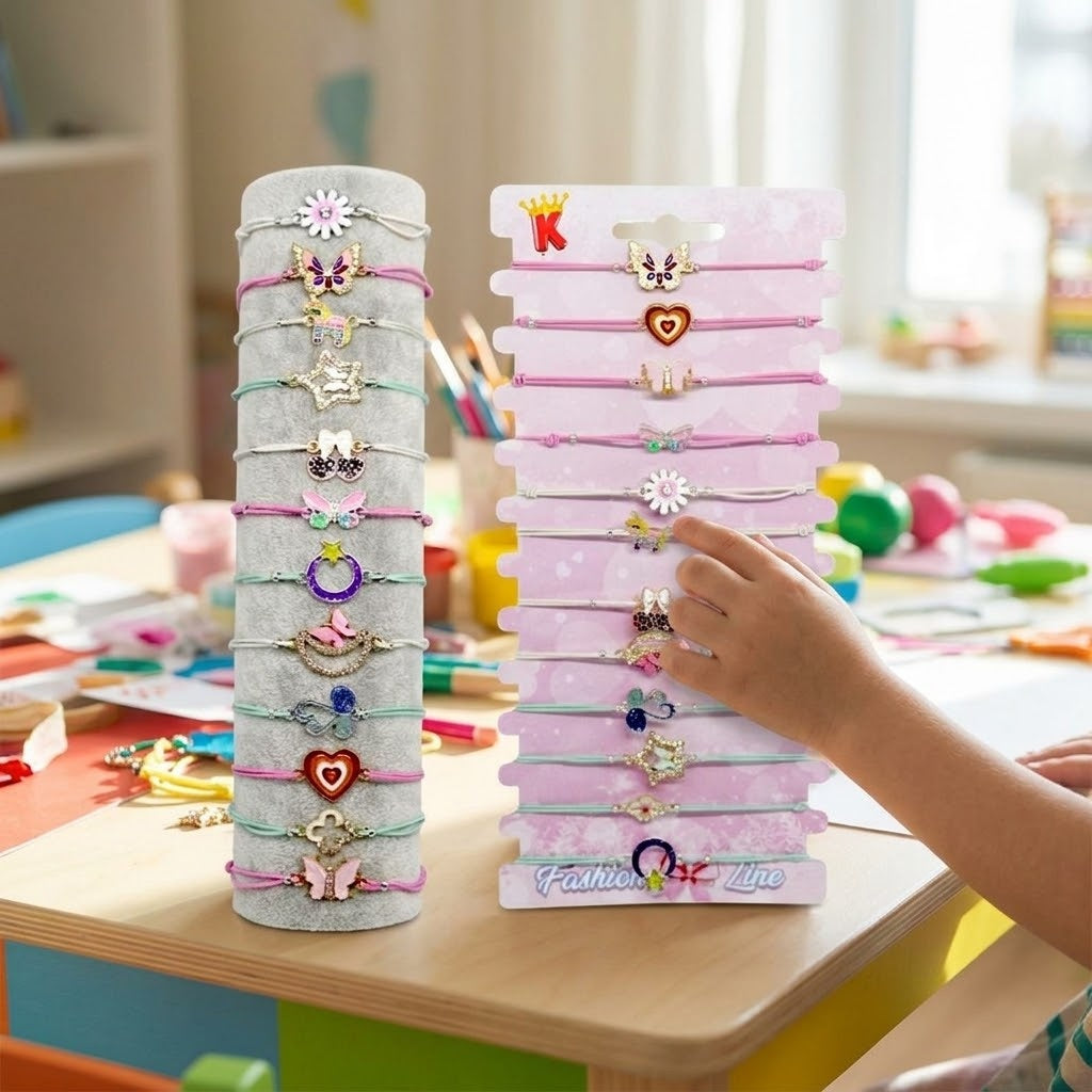 Fashion Bracelet for Girls Kids Jewellery Favour - lifestyle photo