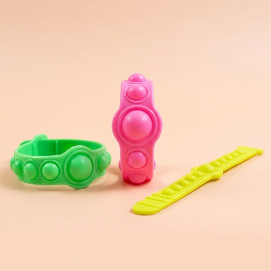 Pop It Bracelet Fidget Toy Wristband - studio photo