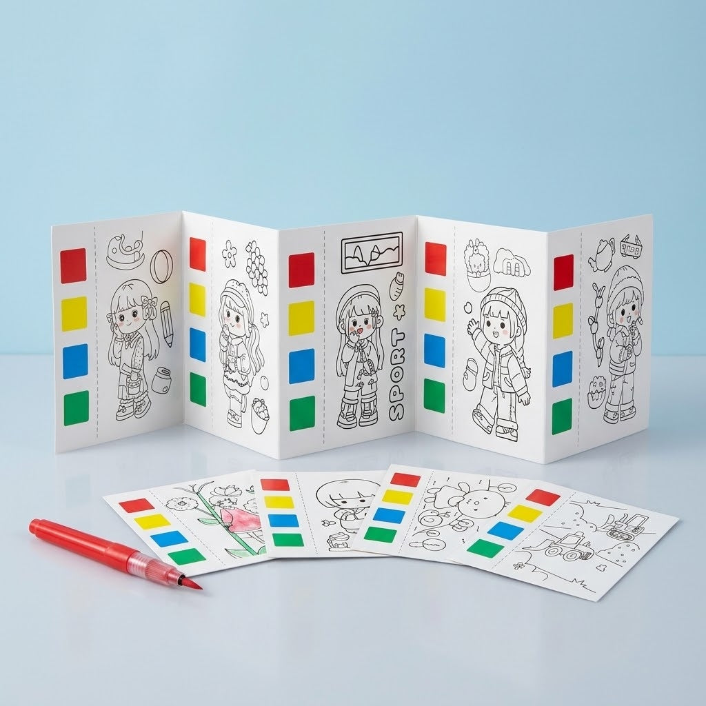 Paint Your Own Pictures Set of 5 with Brush - studio photo