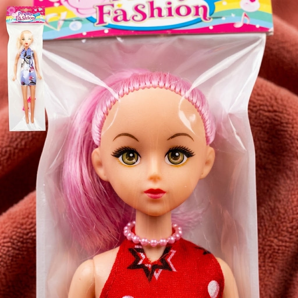 Fashion Doll 27 cm in Dress and Heels - close-up