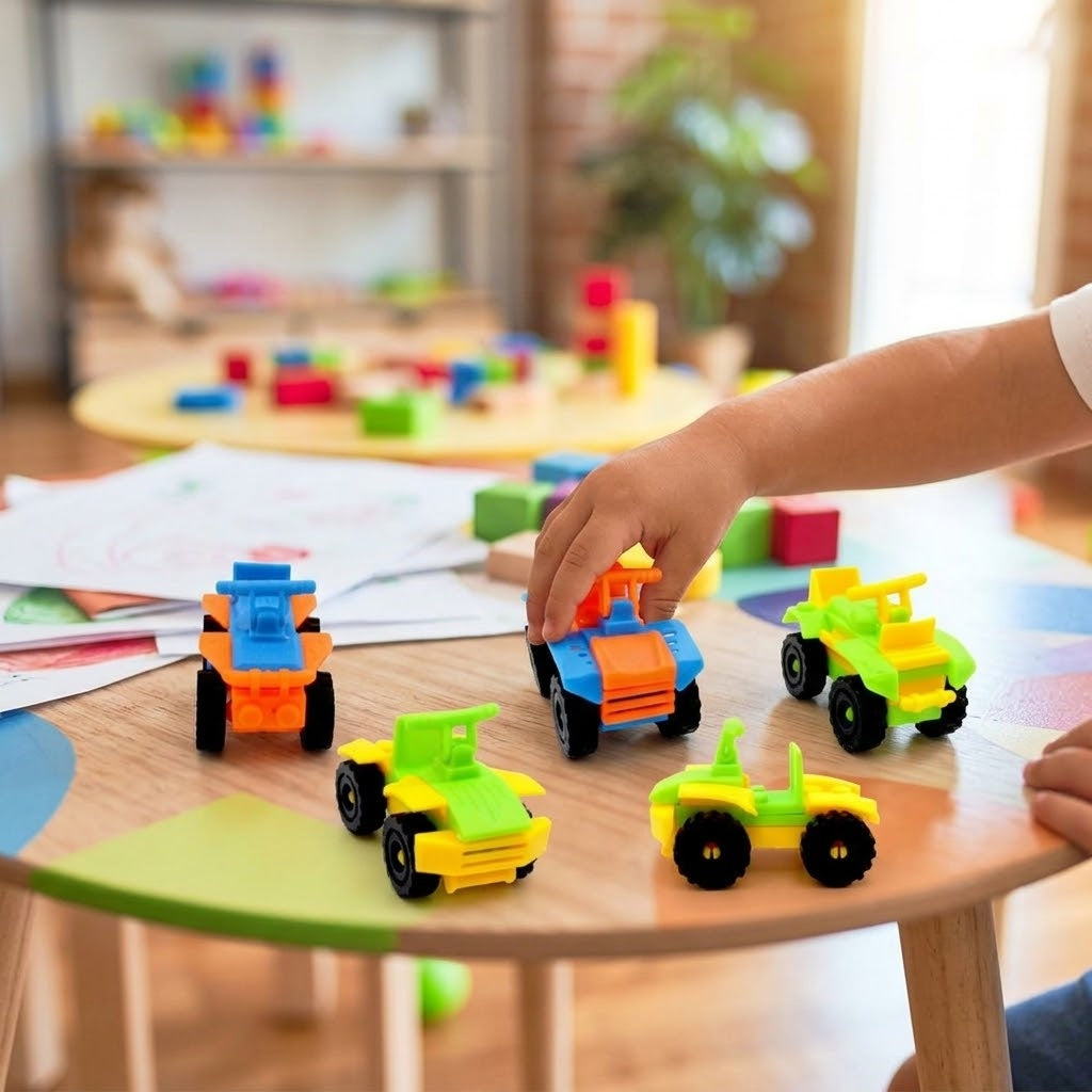 Quad Bike Compatible Building Bricks Set 15 Pieces - lifestyle photo
