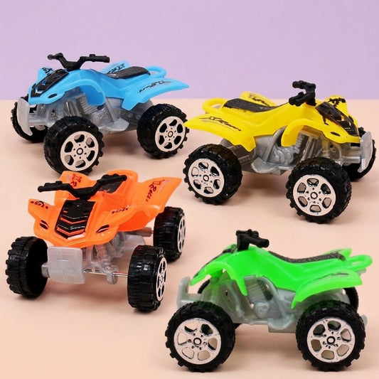 Pull Back Quad Bike Toy ATV Mini Vehicle 6.5 cm - studio photo