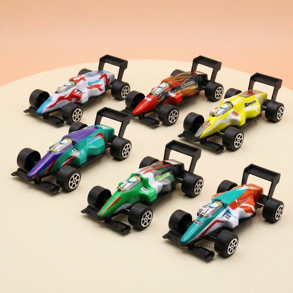 Formula 1 Pull Back Race Car Metal 8.5 cm - studio photo