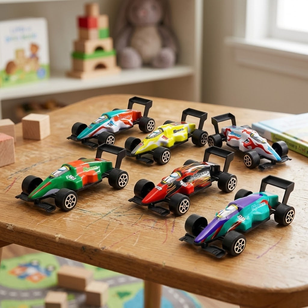 Formula 1 Pull Back Race Car Metal 8.5 cm - lifestyle photo