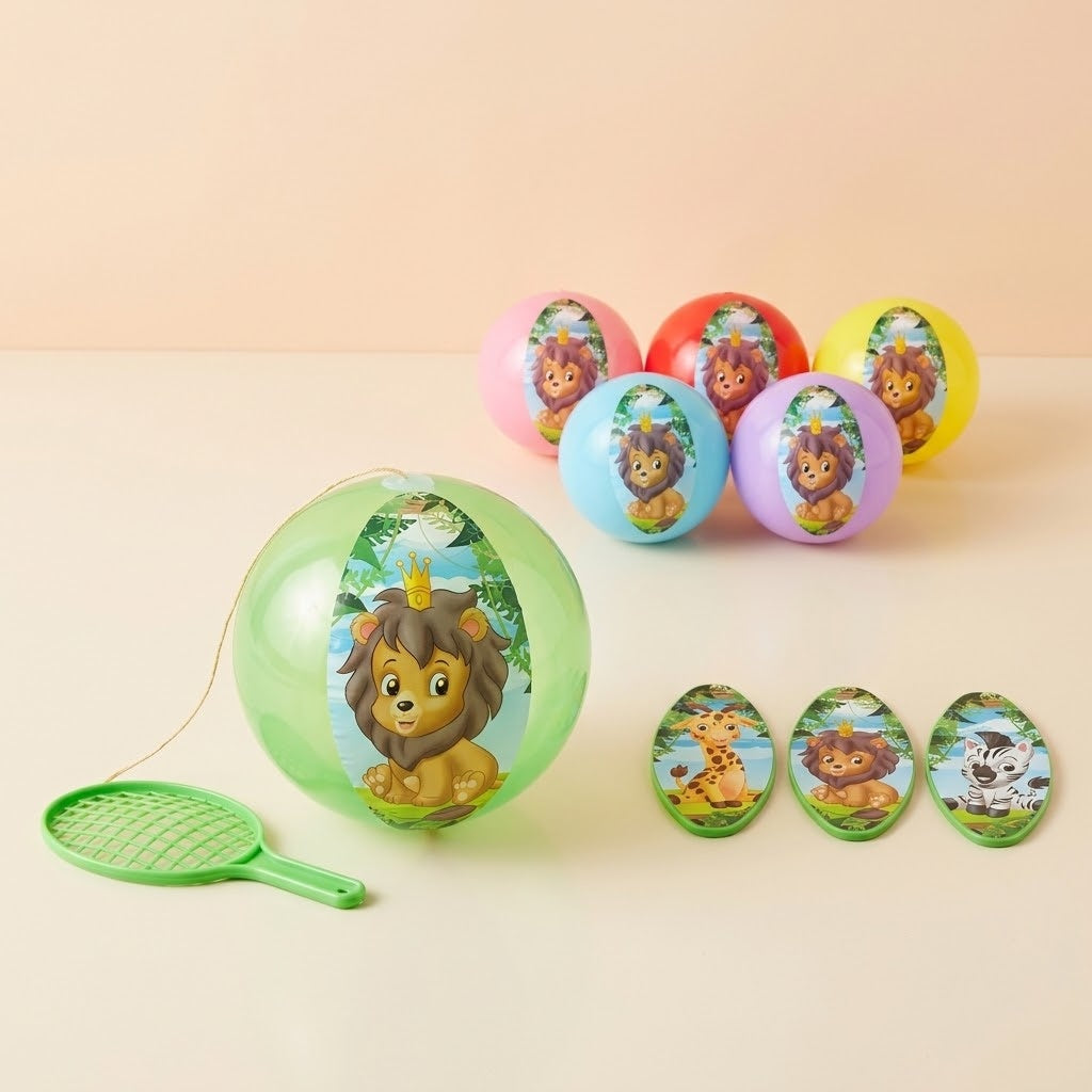Inflatable Balloon Paddle Bat Jungle Zoo Animal Design - studio photo