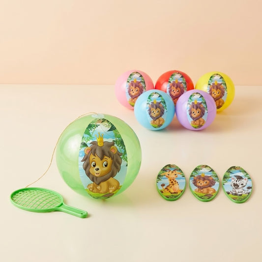 Inflatable Balloon Paddle Bat Jungle Zoo Animal Design - studio photo