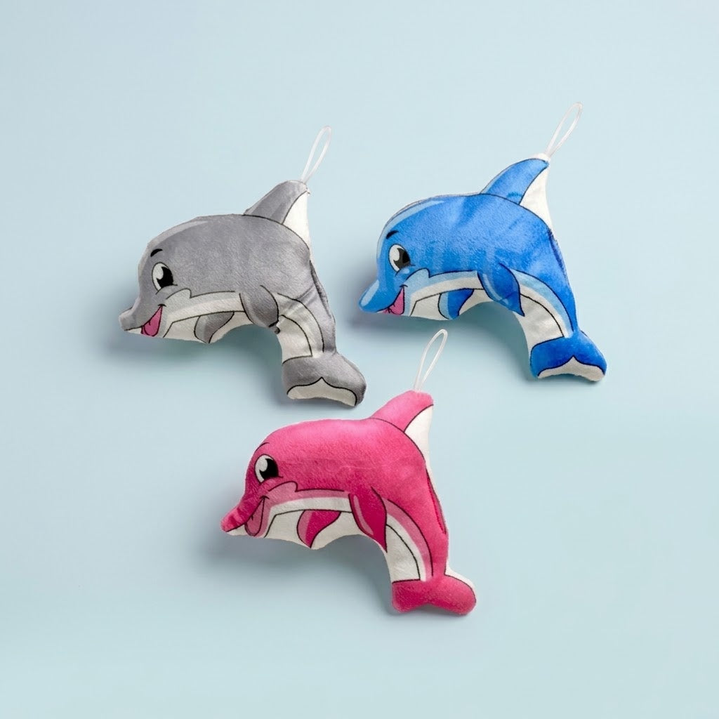 Dolphin Plush Toy 16 cm Soft Sea Animal Toy - studio photo