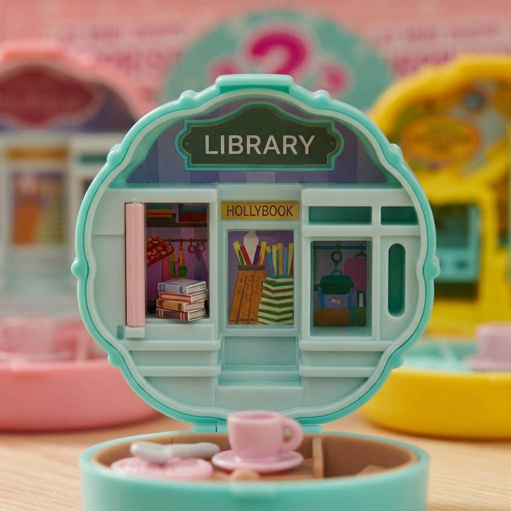 Mini Shop Blind Box Collectible Figure Playset - close-up