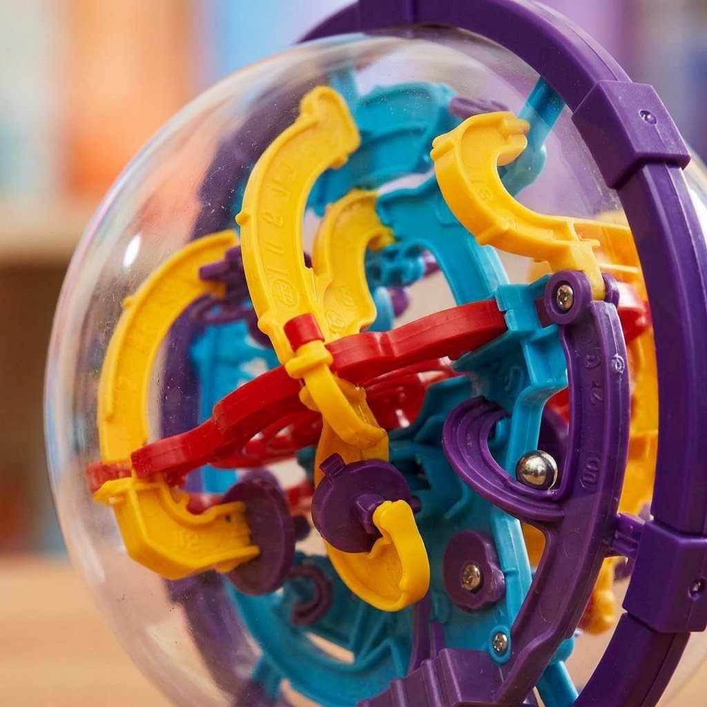 3D Maze Sphere Puzzle Ball 13.4 x 16 cm