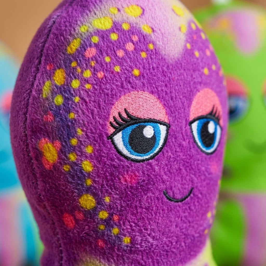 Octopus Plush Toy 23 cm Soft Sea Animal Toy - close-up