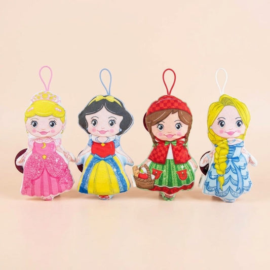 Princess Plush Doll 22 cm Soft Toy for Girls - studio photo