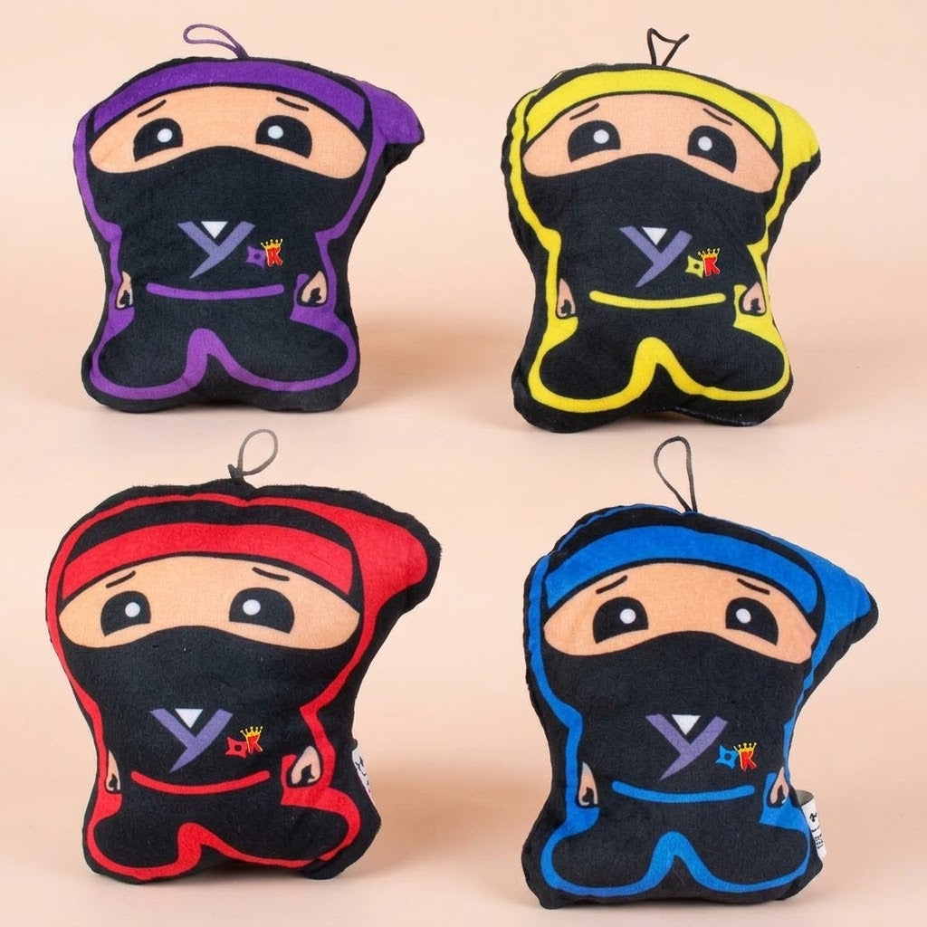 Ninja Plush Toy 20 cm Soft Cuddly Ninja - studio photo